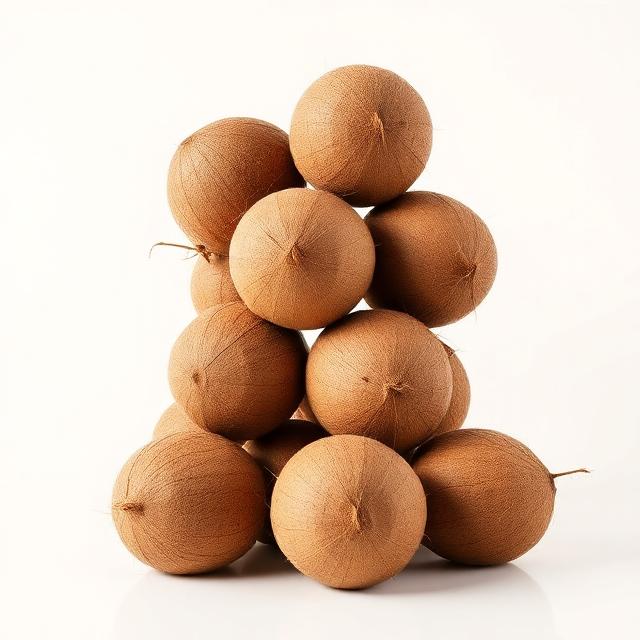 Semi-Husked Coconut